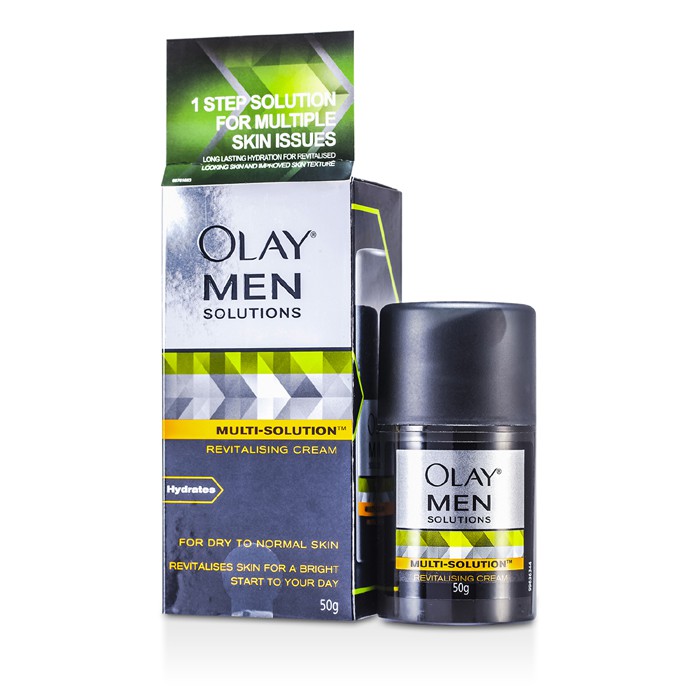 Крем Olay для мужчин с витаминами B3, B5, E и C, 50 г, для увлажнения и revitalization кожи лица
