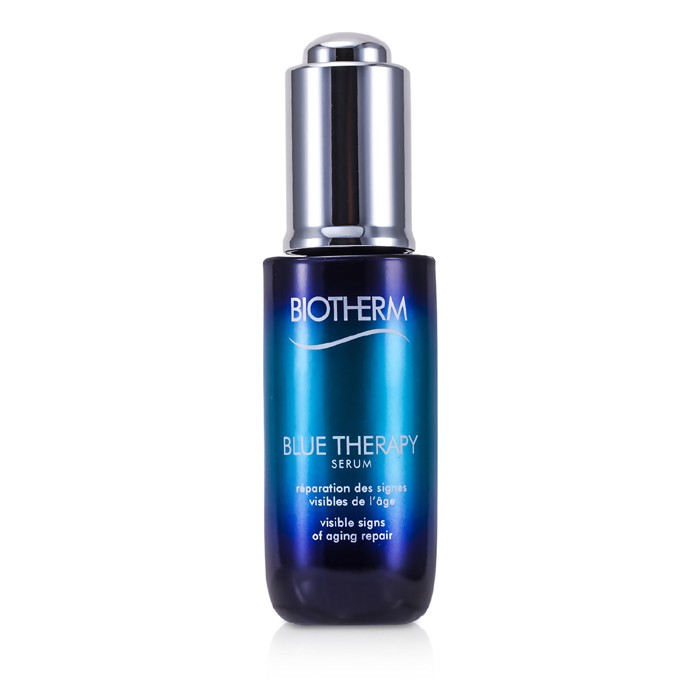 Сыворотка Biotherm Blue Therapy для лица 30 мл с экстрактами водорослей для восстановления упругости и сияния кожи