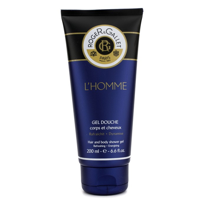 Гель для душа и волос Roger & Gallet с увлажняющими компонентами, 200 мл