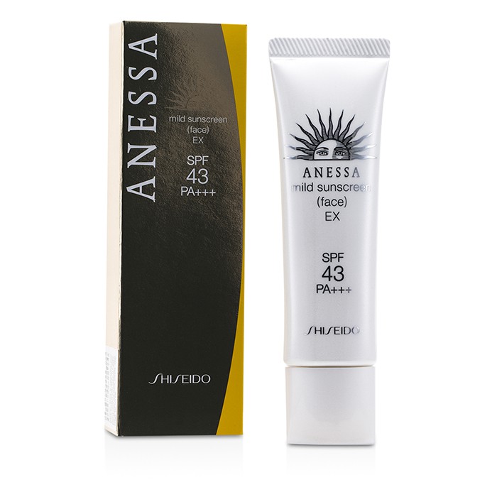 Крем для защиты от солнца Shiseido Anessa Mild SPF 43 PA+++ для чувствительной кожи, 40 г