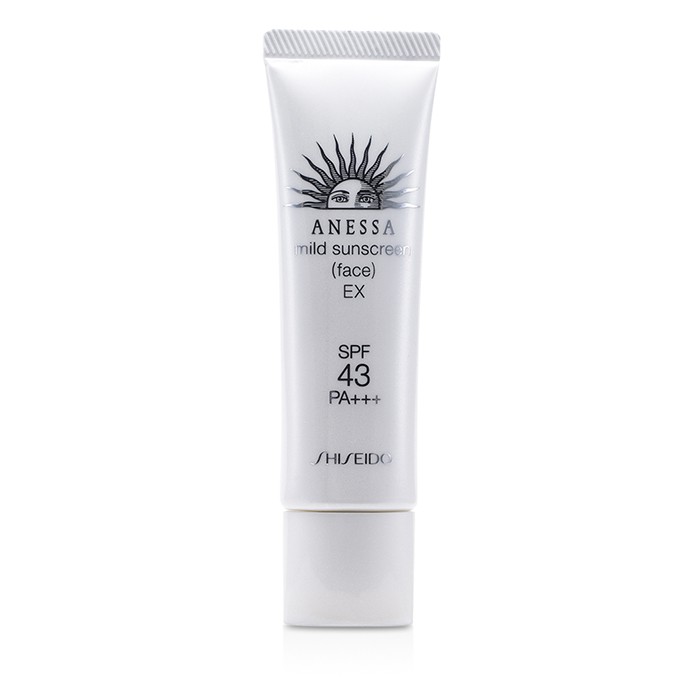 Крем для защиты от солнца Shiseido Anessa Mild SPF 43 PA+++ для чувствительной кожи, 40 г