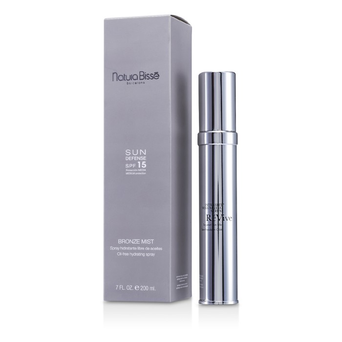 Бронзирующий спрей для тела Natura Bisse с SPF 15, 200 мл