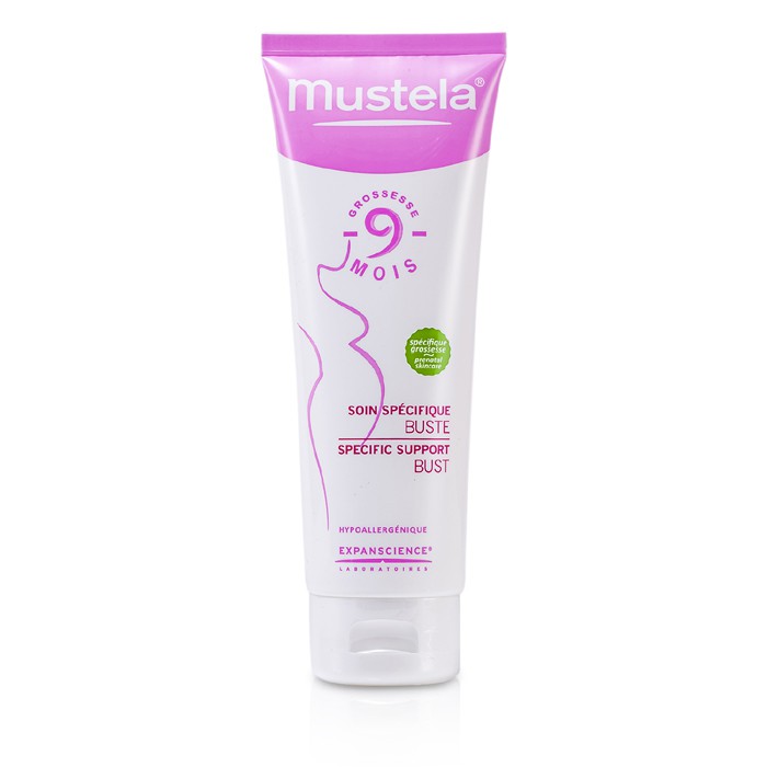 Эмульсия для груди Mustela с Elastoregulator® 125 мл — поддержка упругости и эластичности кожи после беременности