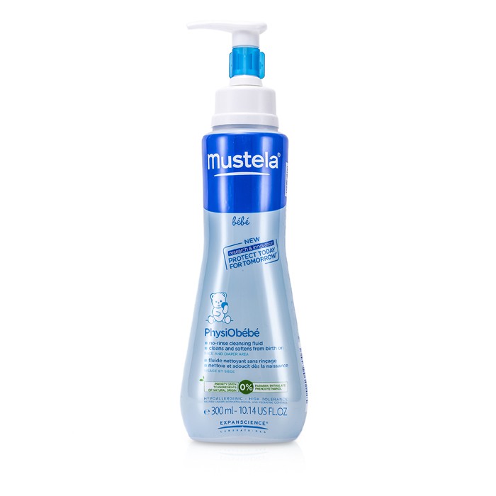 Очищающий флюид Mustela физиобебе без смывания для чувствительной кожи 300 мл