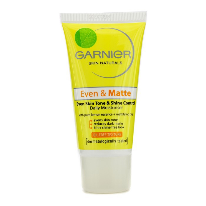 Крем увлажняющий Garnier с лимонным экстрактом для комбинированной и жирной кожи, 40 мл