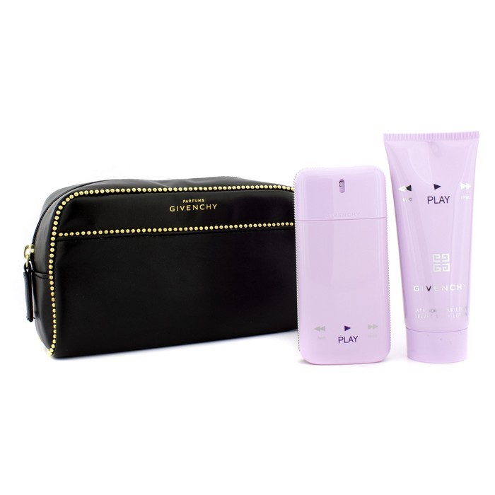 Парфюмерный набор Play For Her: Eau De Parfum 50 мл + Velvet Body Lotion 100 мл в косметичке от Givenchy