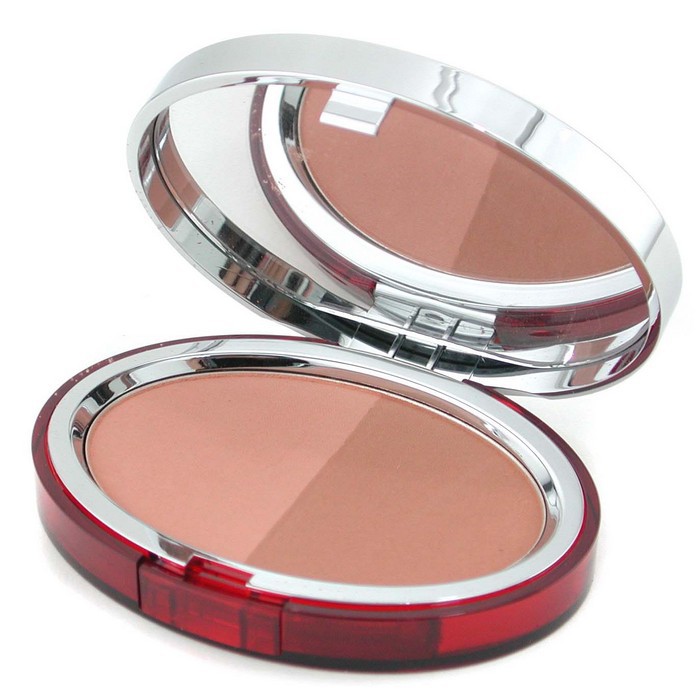 Солнцезащитная пудра с эффектом бронзирования для лица Clarins Bronzing Duo, 10 г