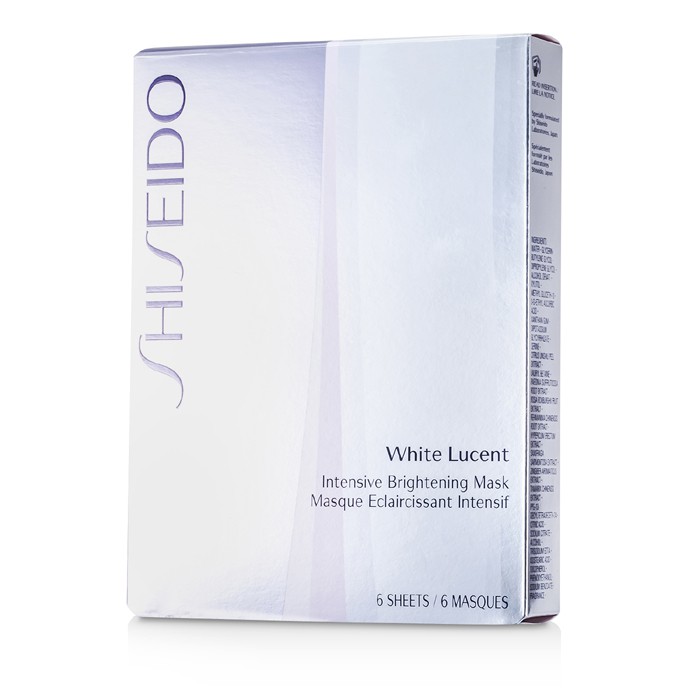 Маска для лица Shiseido White Lucent с витамином C, интенсивное осветление, 6 шт.