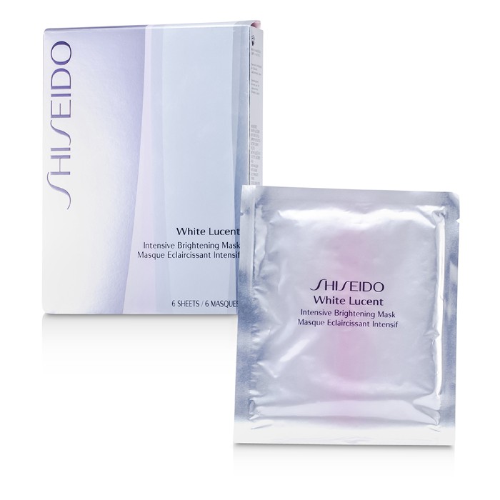 Маска для лица Shiseido White Lucent с витамином C, интенсивное осветление, 6 шт.
