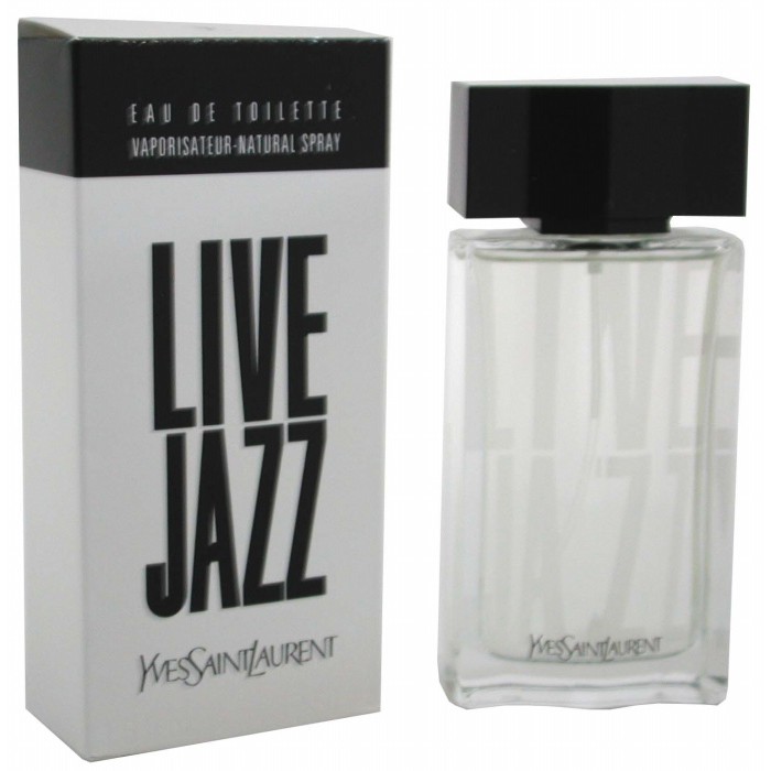 Yves Saint Laurent Eau de toilette Live Jazz, 50 мл — аромат свежести с нотами бергамота и лаванды для дня.