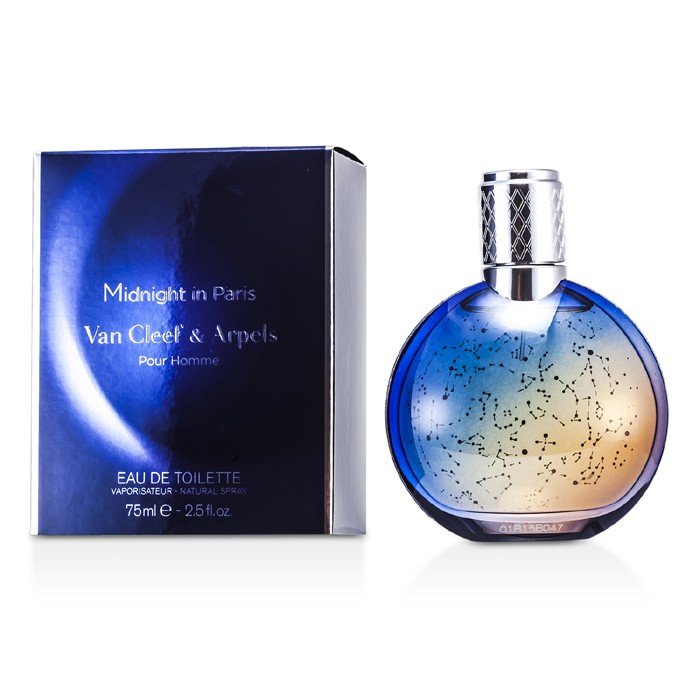 Van Cleef & Arpels Midnight In Paris парфюмерная вода 75 мл для мужчин с нотами черной лилии и бергамота