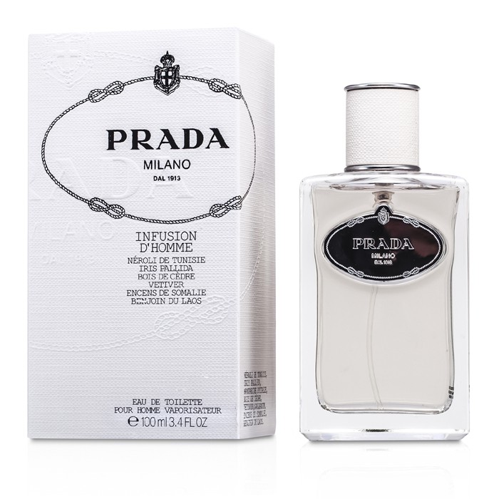 Prada Infusion D'Homme туалетная вода для мужчин с цитрусовыми нотами, 100 мл