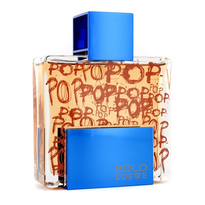 Парфюмерная вода Loewe Solo Loewe Pop для мужчин с мандарином и лавандой, 125 мл
