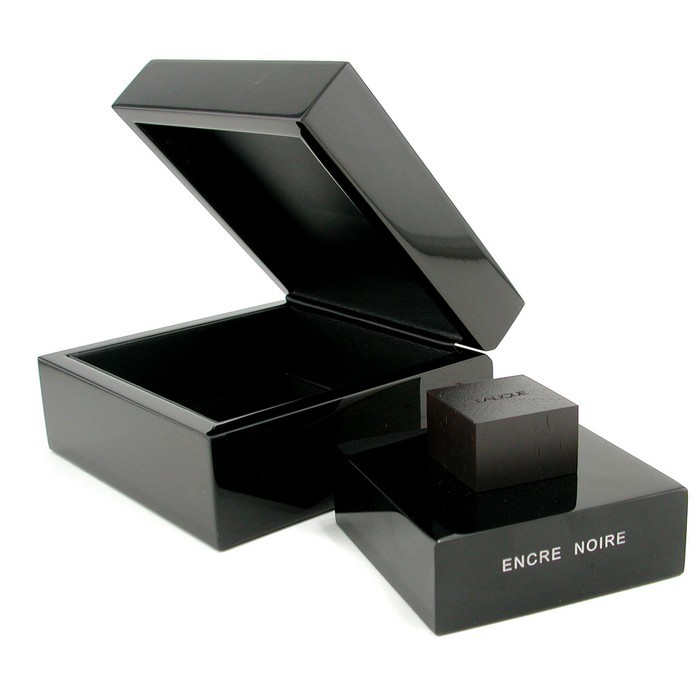 Lalique Encre Noire Crystal парфюм для мужчин 60 мл, древесно-ароматический, с нотами кипариса и ветивера