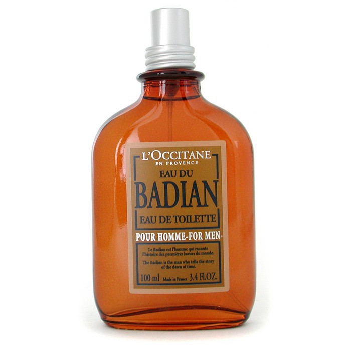 Туалетная вода L'Occitane Badian, 100 мл – солнечный аромат с цитрусовыми нотами и пряным шалфеем