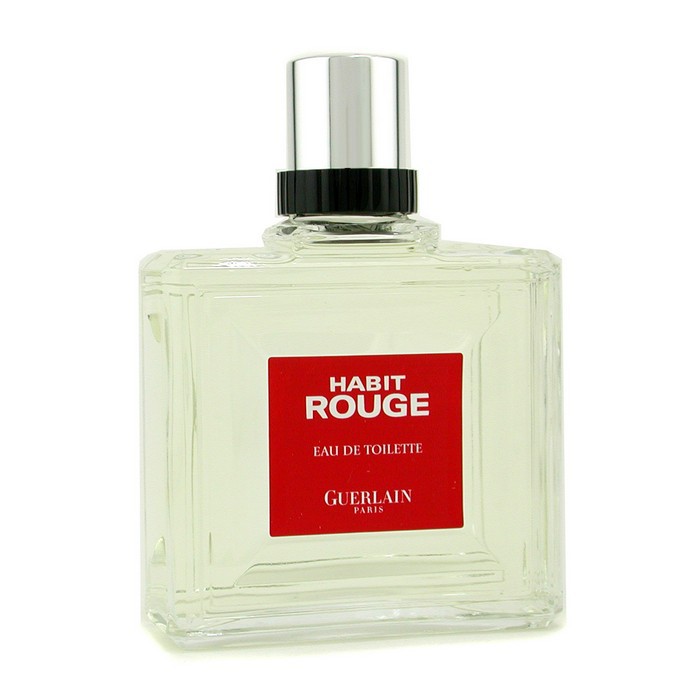 Guerlain Habit Rouge туалетная вода сплэш 200 мл с восточными и древесными нотами для мужчин