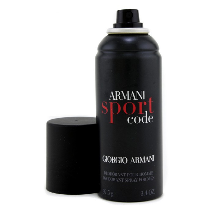 дезодорант-спрей Giorgio Armani Code Sport для мужчин с защитой от запаха, 97,5 г