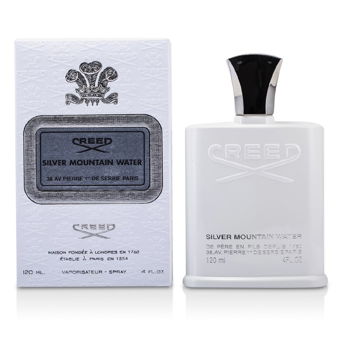 Creed Silver Mountain Water парфюмированный спрей 120 мл — освежающий аромат для мужчин с нотами смородины и бергамота