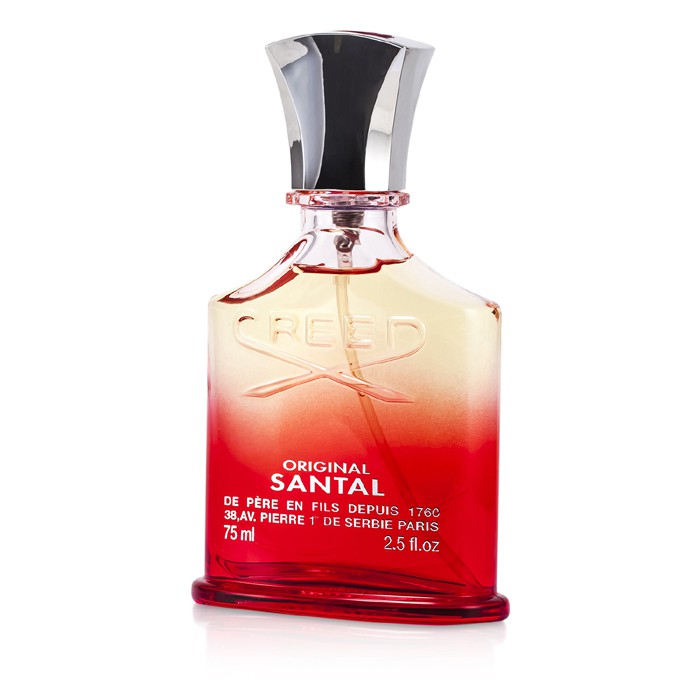 Creed Original Santal: мужской аромат с сандаловым деревом и корицей, распыляющийся, 75 мл