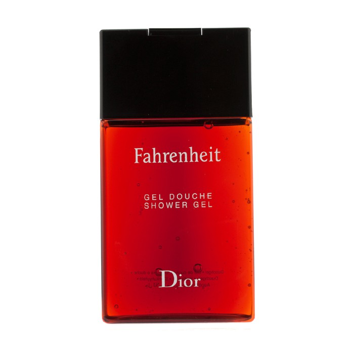 Гель для душа Christian Dior Fahrenheit, 150 мл, с увлажняющим эффектом для всех типов кожи