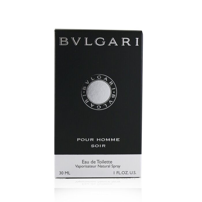 Bvlgari Pour Homme Soir туалетная вода 100 мл для вечерних мероприятий, с нотами бергамота и чая