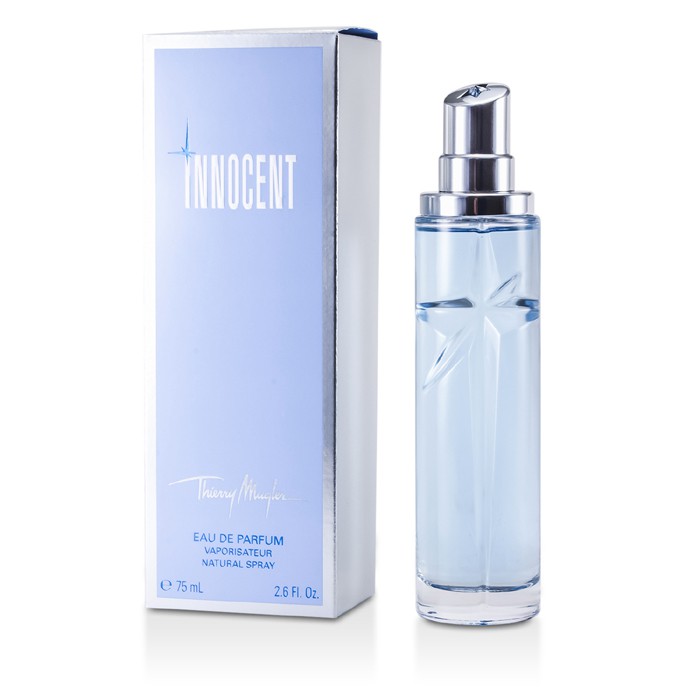 Thierry Mugler Angel Innocent парфюм 75 мл — восточно-фруктовый аромат с нотами бергамота, мандарина и хелоина.