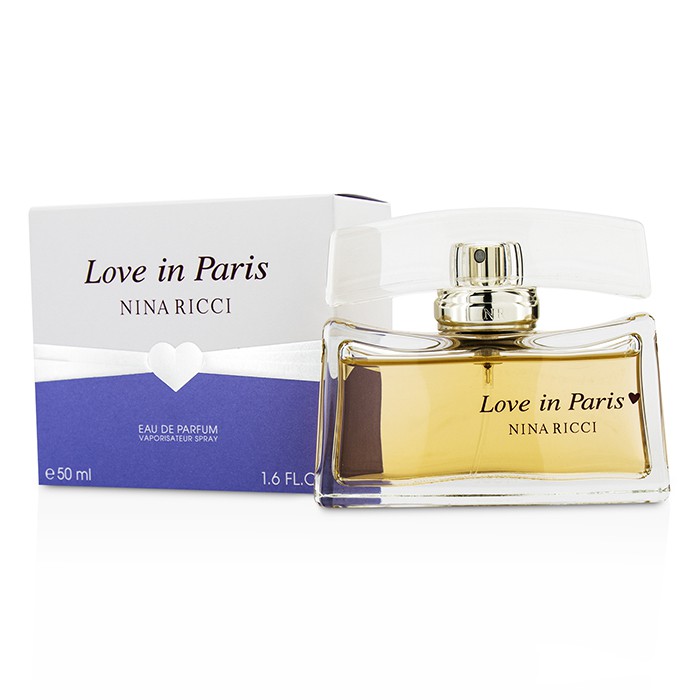 Нежная туалетная вода Love In Paris от Nina Ricci, 50 мл — романтика бархатных роз и сладкой ванили