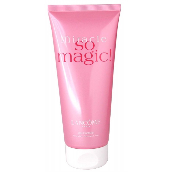 Очищающий гель для душа Lancome Miracle So Magic с экстрактами для увлажнения, 200 мл