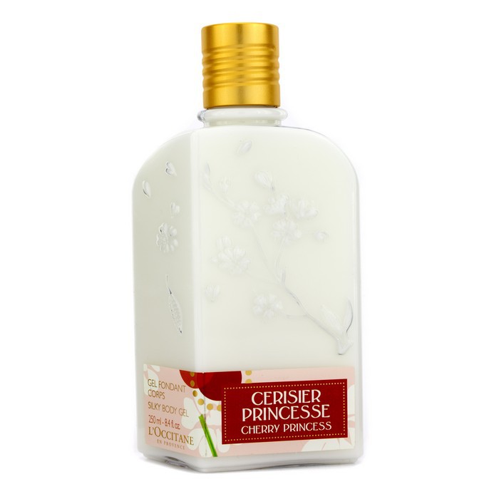 шелковистый гель для тела с экстрактом вишни L'Occitane, 250 мл