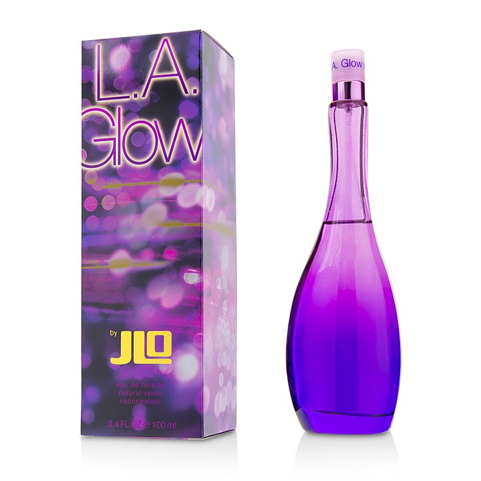 J. Lo L.A. Glow туалетная вода, 100 мл — цветочно-фруктовый аромат для женщин