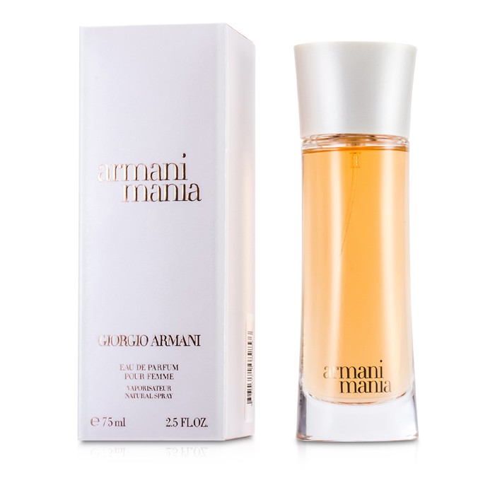 Giorgio Armani Mania Femme туалетная вода, 75 мл – аромат для женщин с нотами лавра, мандарина и пиона