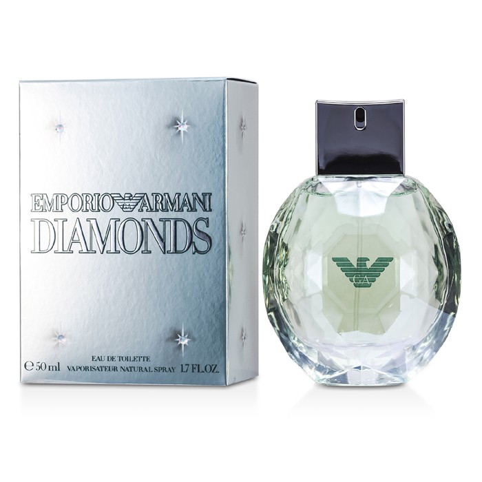 Giorgio Armani Diamonds туалетная вода, 50 мл — цветочный гурманский аромат с личи и малины для женщин