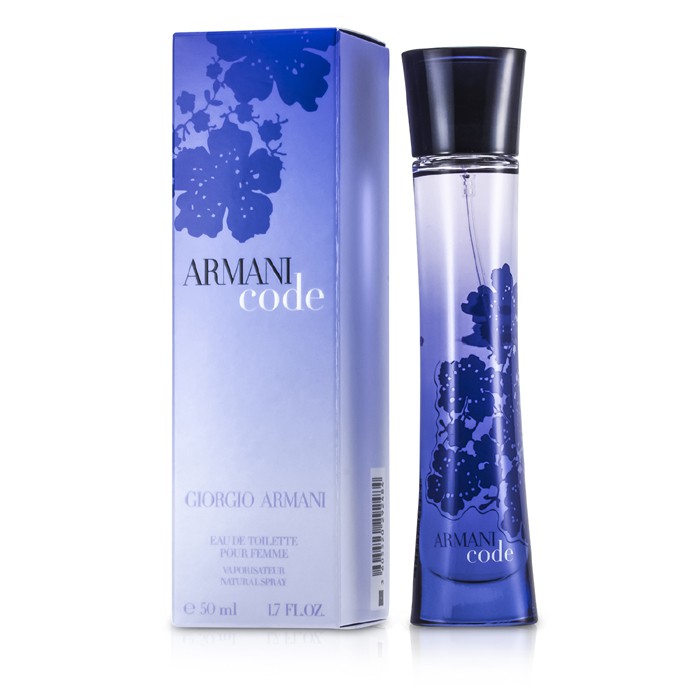 Giorgio Armani Code Femme туалетная вода 50 мл — аромат для современных женщин с нотами апельсина, груши и лаванды