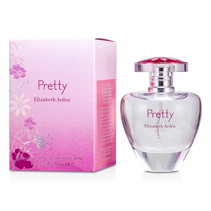 Elizabeth Arden Pretty парфюмированная вода 50 мл — цветочный аромат для женщин, подчеркивающий женственность и элегантность