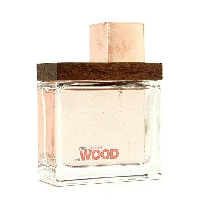 Dsquared2 She Wood парфюм-спрей 100 мл — древесно-цветочный аромат для женщин с нотами лимона, жасмина и кедра.