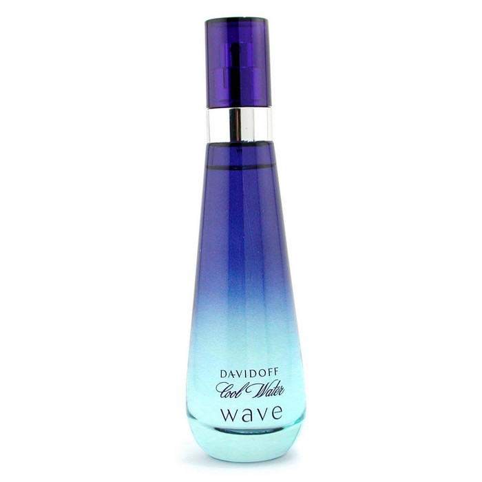 Davidoff Cool Water Wave туалетная вода 100 мл — свежий аромат с нотами арбуза, манго и фрезии для уверенных женщин