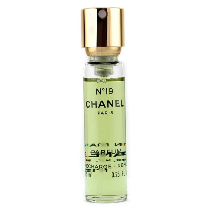 Chanel No.19 парфюм-спрей 7,5 мл — цветочно-зеленый аромат с нотами нероли, роз и кедра для ежедневного использования