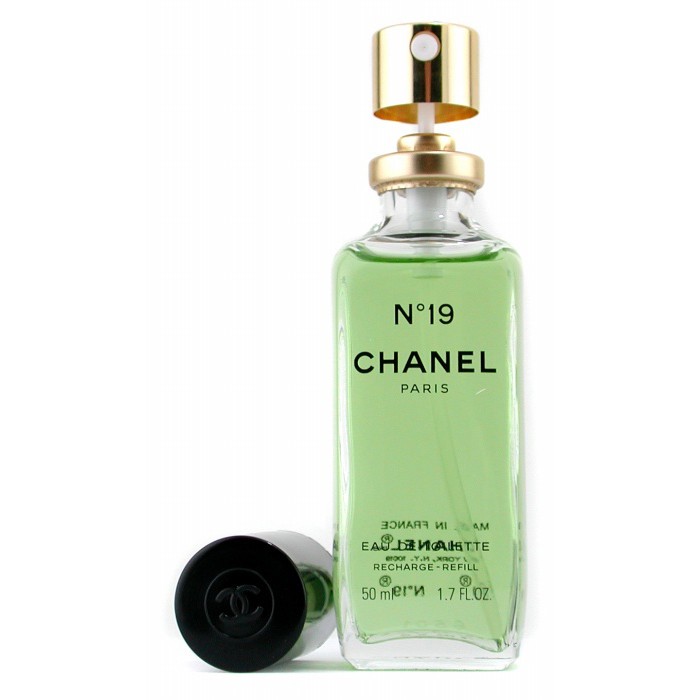 Chanel No.19 парфюмированная вода, пополняемая, 50 мл, цветочные и зеленые ноты