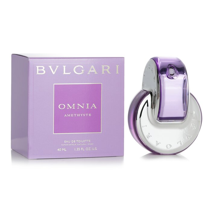 Bvlgari Omnia Amethyste туалетная вода 40 мл — цветочно-древесный аромат для женщин