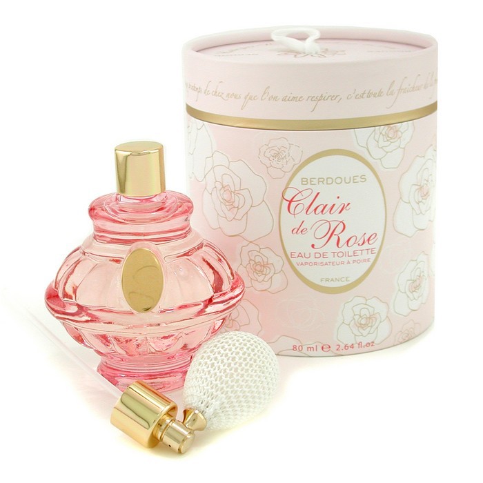 Berdoues туалетная вода Clair De Rose с ароматом розы и пиона, 80 мл