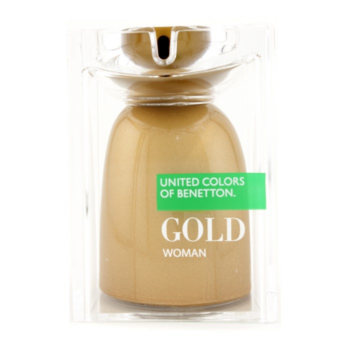 Benetton Gold туалетная вода, 75 мл — цветочный аромат с гелиотропом, мандарином и нероли для женщин
