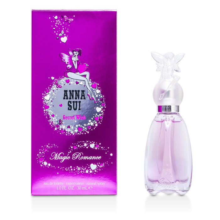 Anna Sui парфюм Secret Wish Magic Romance, 30 мл — свежий фруктово-цветочный аромат для романтичных женщин