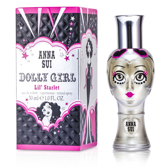 Туалетная вода Anna Sui Dolly Girl Lil' Starlet с фруктовыми нотами для девушек, 30 мл
