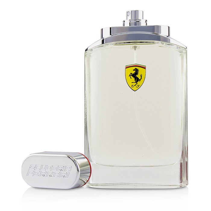 Туалетная вода Ferrari Scuderia, 125 мл — элегантный аромат с нотами лимона и мяты для современных мужчин
