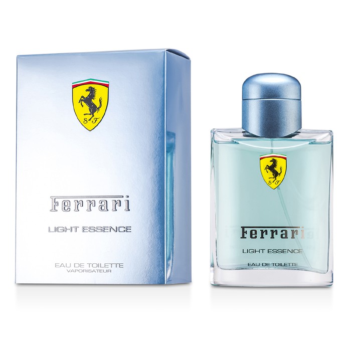 Ferrari Light Essence туалетная вода для мужчин 125 мл, древесно-ароматический аромат с нотами цветка апельсина и зелёного яблока
