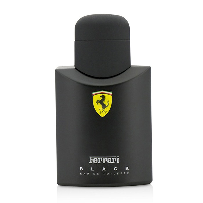 Ferrari Black туалетная вода для мужчин, 75 мл — элегантный аромат с нотами лайма, жасмина и кедра.