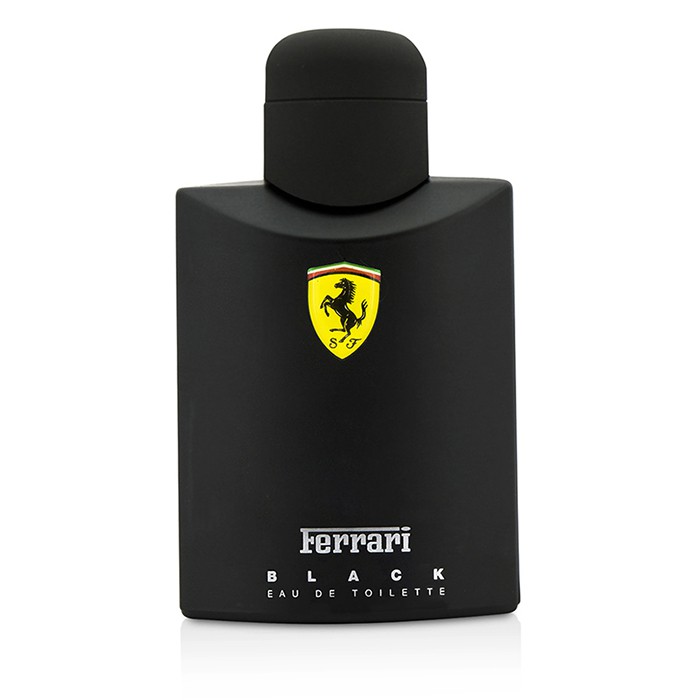 Ferrari Black туалетная вода для мужчин с яркими нотами лайма и бергамота, 125 мл