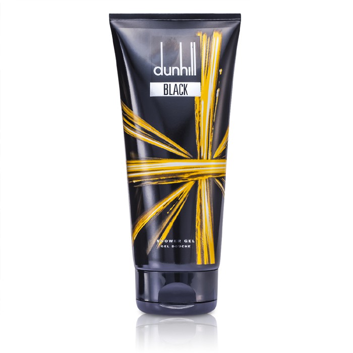 Гель для душа Dunhill Black с увлажняющими компонентами, 200 мл