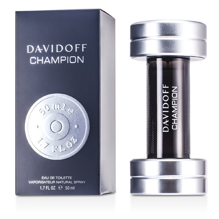 туалетная вода Champion от Davidoff для мужчин 50 мл с бергамотом и древесными нотами