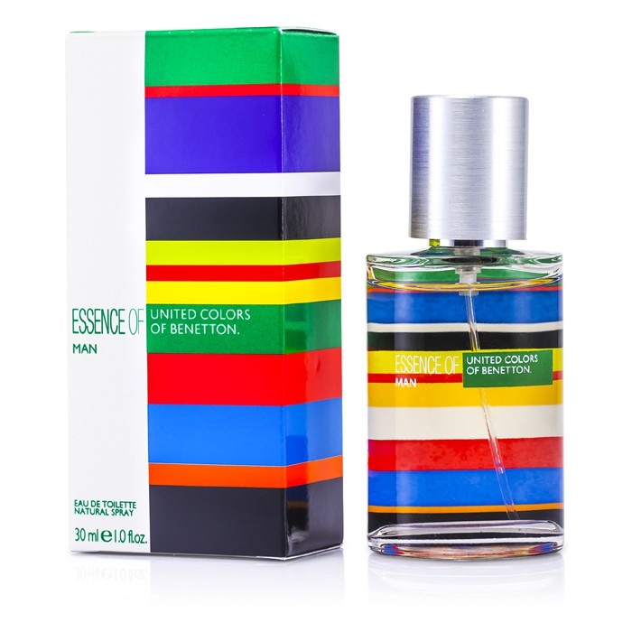 Benetton Essence туалетная вода для мужчин с фруктовыми нотами, 30 мл